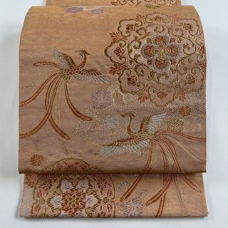 袋帯 美品 優品 六通 正絹 【中古】(帯)