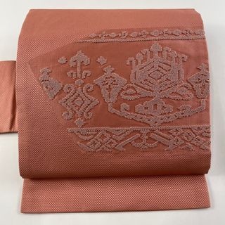 名古屋帯 美品 優品 正絹 【中古】(帯)