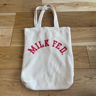 ミルクフェド(MILKFED.)の【MILK FED.】ロゴトートバッグ(トートバッグ)