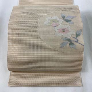 名古屋帯 秀品 正絹 【中古】(帯)