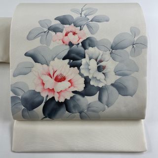 名古屋帯 美品 優品 正絹 【中古】(帯)