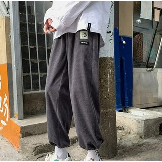【大人気】ストリート ワイドパンツ カーゴパンツ  ワークパンツ XL メンズ (ワークパンツ/カーゴパンツ)