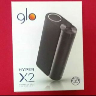 glo - 【新品未使用品】開封後発送 電子タバコ glo HYPER X2 メタルブラック