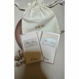 Dior - Dior ミスディオール パルファン 5月新作 2個＆巾着セット