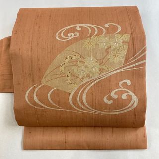 名古屋帯 美品 名品 正絹 【中古】(帯)