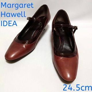 マーガレットハウエル(MARGARET HOWELL)のMargaret Howell　マーガレットハウエル　パンプス　24.5cm(ハイヒール/パンプス)