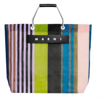 マルニ(Marni)のMARNI MARKET STRIPE BAG マルニマーケット　マルニ　バック(トートバッグ)