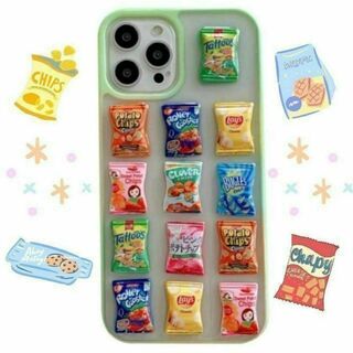 ✱iPhone13pro ケース Snacks! 食品サンプル お菓子✱(iPhoneケース)