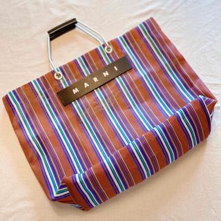 マルニ(Marni)のMARNI MARKET STRIPE BAG マルニマーケット　マルニ　バック(トートバッグ)