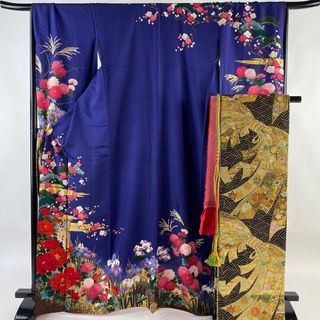 振袖 身丈166.5cm 裄丈68.5cm 正絹 秀品 【中古】(着物)