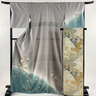 訪問着 身丈168.5cm 裄丈68cm 正絹 美品 秀品 【中古】(着物)