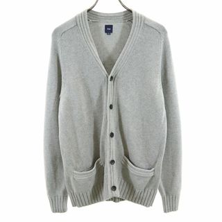 ギャップ(GAP)のギャップ 長袖 Vネック カーディガン M グレー系 GAP ニット メンズ(カーディガン)