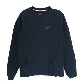 ナイキ(NIKE)のNIKE ナイキ 545164-012 TECH FLEECE 1.0 CREW テック フリースクルーネック スウェット ブラック系 S【中古】(スウェット)