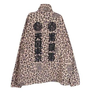 ワコマリア(WACKO MARIA)のWACKO MARIA ワコマリア 22AW BlackEyePatch LEOPARD TRACK JACKET ブラックアイパッチ レオパード トラック ジャケット ブラウン系 L【中古】(その他)