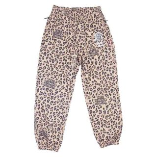 ワコマリア(WACKO MARIA)のWACKO MARIA ワコマリア 22AW BlackEyePatch LEOPARD TRACK  ブラックアイパッチ レオパード トラック パンツ ブラウン系 S【中古】(その他)