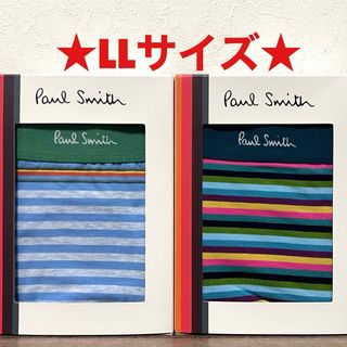 ポールスミス(Paul Smith)の【新品】ポールスミス LLサイズ ボクサーパンツ 2枚(ボクサーパンツ)