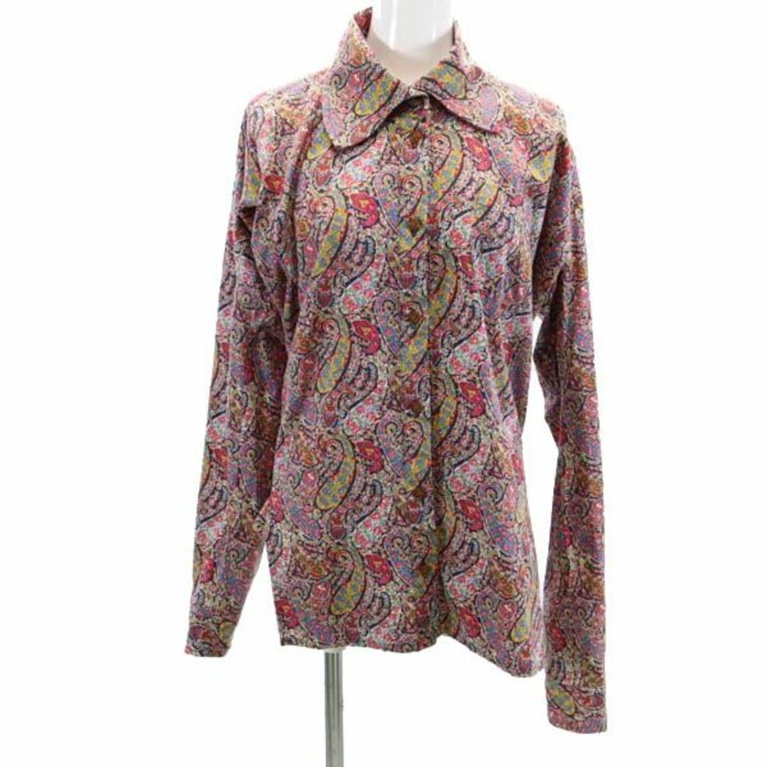 ヴィヴィアンウエストウッド レッドレーベル 日本製 花柄 長袖 シャツ 2 Vivienne Westwood RED LABEL レディース メール便可 ヴィヴィアンウエストウッド レッドレーベル 日本製 花柄 長袖 シャツ 2 Vivienne Westwood RED LABEL レディース メール便可