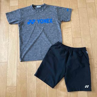 YONEX - ヨネックス　YONEX 半袖　ハーフパンツ　メンズ　Sサイズ