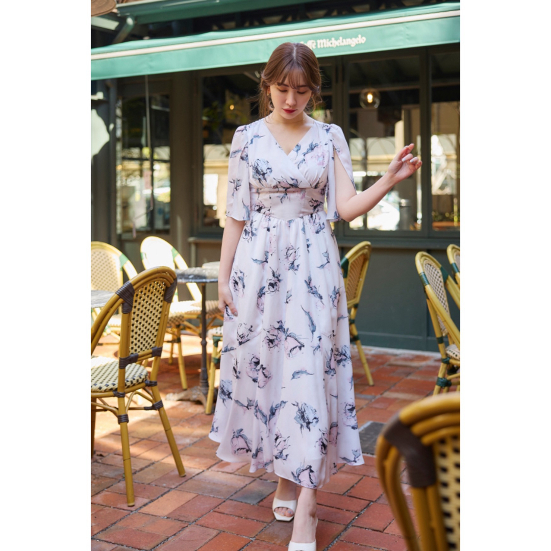 Her Lip to Rose Bouquet Dress M 新品未着用 ワンピース Her Lip to Rose Bouquet Dress M 新品未着用 ワンピース