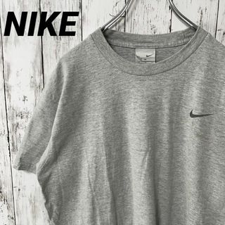 ナイキ(NIKE)のナイキ　アメリカ古着 スウォッシュロゴTシャツ グレー　メンズ(Tシャツ/カットソー(半袖/袖なし))