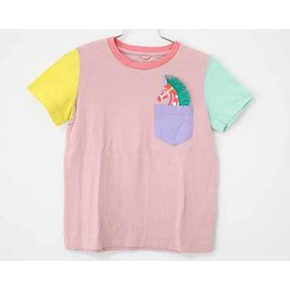 【夏物 新入荷!】〓ステラ マッカートニーキッズ/Stella McCartney kids〓110cm 半袖Tシャツ/半袖カットソー ピンク系【中古】 子供服 キッズ kids 女の子 男の子 夏 tops 406042