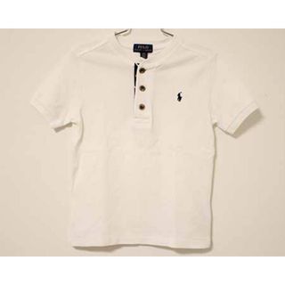 ラルフローレン(Ralph Lauren)の【夏物 新入荷!】〓ラルフローレン/Ralph Lauren〓110cm 半袖Tシャツ/半袖カットソー 白【中古】 子供服 キッズ kids 女の子 男の子 夏 tops 135042(Tシャツ/カットソー)