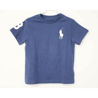 ラルフローレン(Ralph Lauren)の【夏物 新入荷!】新品 未使用品〓ラルフローレン/Ralph Lauren〓110cm 半袖Tシャツ/半袖カットソー 紺 子供服 キッズ kids 女の子 男の子 夏 tops 135042(Tシャツ/カットソー)