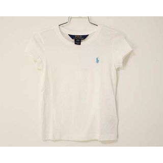 ラルフローレン(Ralph Lauren)の【夏物 新入荷!】〓ラルフローレン/Ralph Lauren〓110cm 半袖Tシャツ/半袖カットソー 白【中古】 子供服 キッズ kids 女の子 男の子 夏 tops 135042(Tシャツ/カットソー)