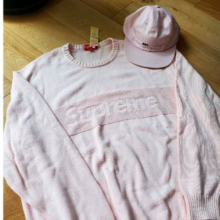 シュプリーム(Supreme)の【希少】Supreme　ピンクセット(ニット/セーター)