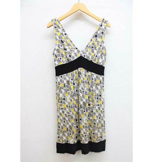 ダイアンフォンファステンバーグ(DIANE von FURSTENBERG)の【夏物 新入荷】■DIANE von FURSTENBERG/ダイアンフォンファステンバーグ■総柄シルクチュニック/ノースリーブ マルチカラー レディース 2【中古】夏 925042(チュニック)