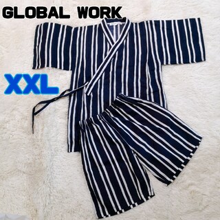 グローバルワーク(GLOBAL WORK)のグローバルワーク 甚平（浴衣）130cm 140cm XXL(甚平/浴衣)