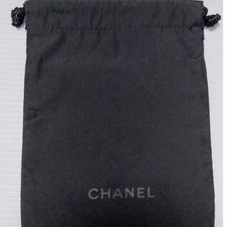 CHANEL - （40巾着袋）シャネル ブラック 巾着袋