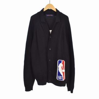 ルイヴィトン(LOUIS VUITTON)のルイヴィトン 21AW ニット カーディガン NBAジャイアント ロゴ XL(カーディガン)