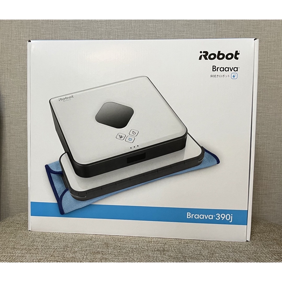 新品未開封 IRobot アイロボットBraavaブラーバ390J床拭きロボット 新品未開封 IRobot アイロボットBraavaブラーバ390J床拭きロボット