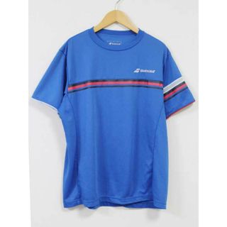 バボラ(Babolat)の【新入荷】☆BabolaT/バボラ☆トレーニングウェア/カットソー/Tシャツ/半袖 ブルー/青 メンズ 0【中古】春夏秋冬 406042(Tシャツ/カットソー(半袖/袖なし))