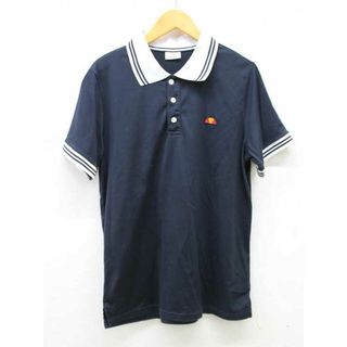 エレッセ(ellesse)の【新入荷】■ellesse/エレッセ■半袖ポロシャツ/半袖 ブラック/黒 メンズ M【中古】春夏 135042(ポロシャツ)