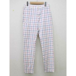 ザノースフェイス(THE NORTH FACE)の【夏物 新入荷】■BEAMS GOLF/ビームスゴルフ■チェック柄パンツ/10分丈 マルチカラー メンズ S【中古】春夏 135042(スラックス/スーツパンツ)