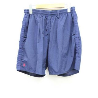 マンシングウェア(Munsingwear)の【夏物 新入荷】■Munsingwear/マンシングウェア■2020年製/ナイロンショートパンツ/半ズボン ネイビー/紺 メンズ M【中古】春夏 135042(スラックス/スーツパンツ)