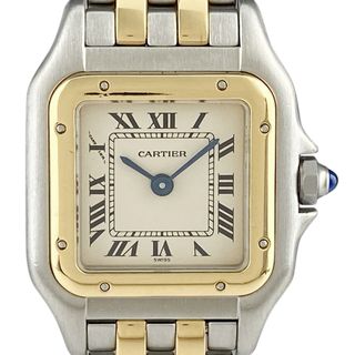 Cartier - カルティエ パンテール SM 2ロウ 1057917 クォーツ レディース 【中古】