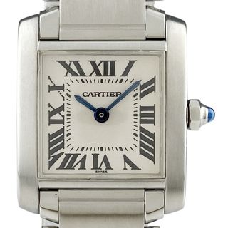 カルティエ(Cartier)のカルティエ タンクフランセーズ SM W51008Q3 クォーツ レディース 【中古】(腕時計)