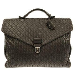 ボッテガヴェネタ(Bottega Veneta)のBOTTEGA VENETA(ボッテガヴェネタ) ビジネスバッグ イントレチャート 122139 ダークブラウン レザー(ビジネスバッグ)