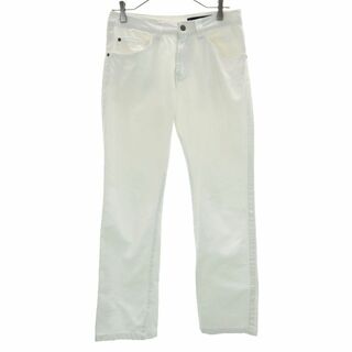 カルバンクラインジーンズ ストレートデニムパンツ w32 ホワイト Calvin klein Jeans メンズ(デニム/ジーンズ)