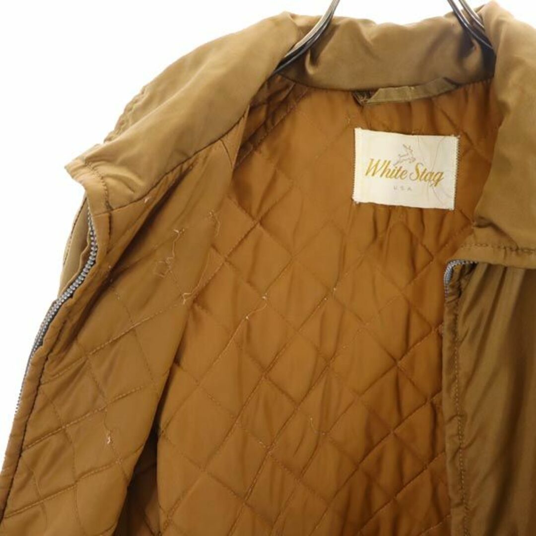 ホワイトスタッグ 60s 70s ヴィンテージ ジップジャケット XL ホワイトスタッグ 60s 70s ヴィンテージ ジップジャケット XL