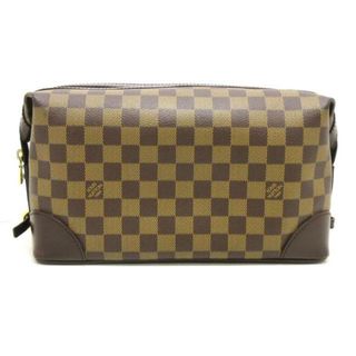 ルイヴィトン(LOUIS VUITTON)のLOUIS VUITTON(ルイヴィトン) ポーチ ダミエ美品  ヴァスラブ・ウォッシュ・バッグ ポーチ N41538 エベヌ ダミエ･キャンバス(ポーチ)