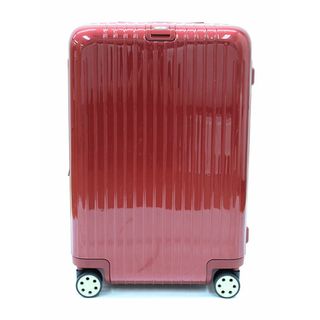 リモワ(RIMOWA)の【新入荷】◇RIMOWA/リモワ◇SALSA DELUXE/サルサデラックス/83065534/キャリーケース/スーツケース/4輪/トラベル/ビジネス/旅行/出張/BAG/鞄 オリエントレッド/赤 メンズ レディース ユニセックス【中古】春夏秋冬 106042(スーツケース/キャリーバッグ)