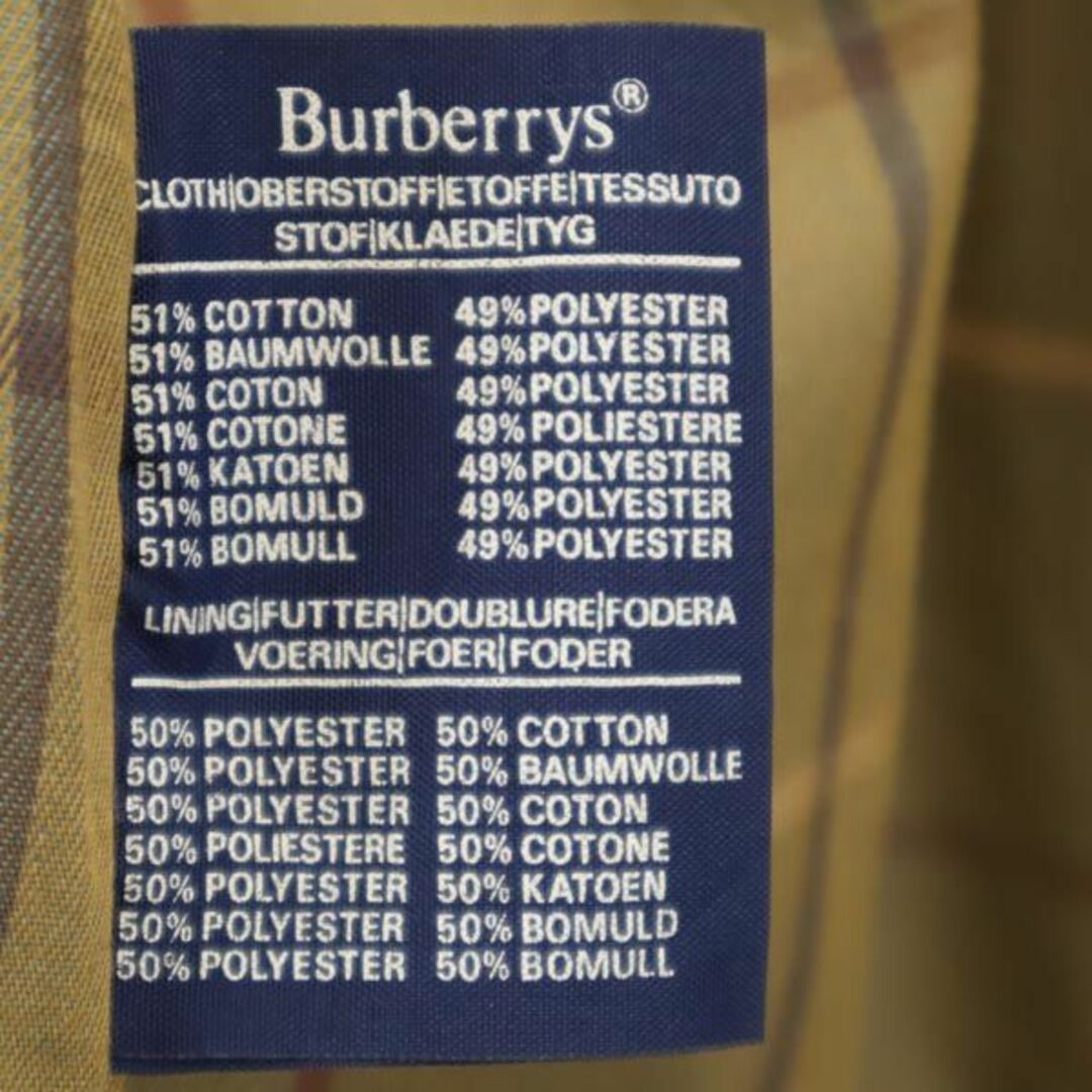 BURBERRY - バーバリーズ 70s 80s ヴィンテージ ステンカラー BURBERRY - バーバリーズ 70s 80s ヴィンテージ ステンカラー