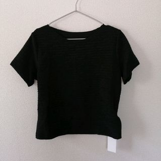 シーイン(SHEIN)のDazy  トップス  ブラック  XL(Tシャツ(半袖/袖なし))