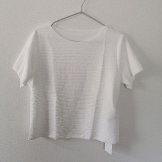 シーイン(SHEIN)のDazy  トップス  ホワイト  XL(Tシャツ(半袖/袖なし))