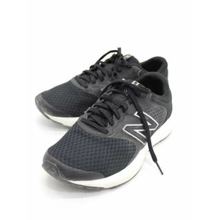 ニューバランス(New Balance)の【新入荷】『New Balance/ニューバランス』ランニングシューズ/WE420/運動靴/スニーカー/シューズ/靴 ブラック×ホワイト/黒×白 レディース  【中古】 春夏秋冬 925042(スニーカー)