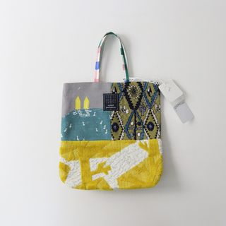 mina perhonen - 美品 ミナペルホネン mina perhonen toast bag piece トーストバッグ/ライトミックス パッチワーク【2400013900515】